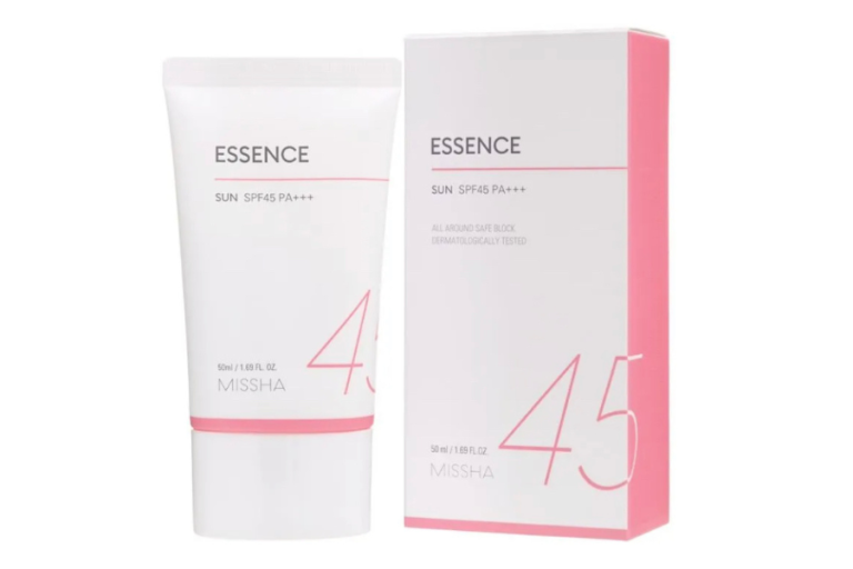 Aqua Missha Essence SPF45 sunscreen for dark skin